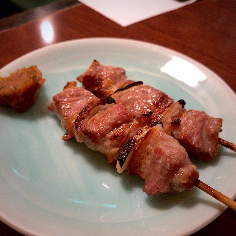 精肉 からし味噌 1皿2本(やきとりの一平 札幌南４条店)