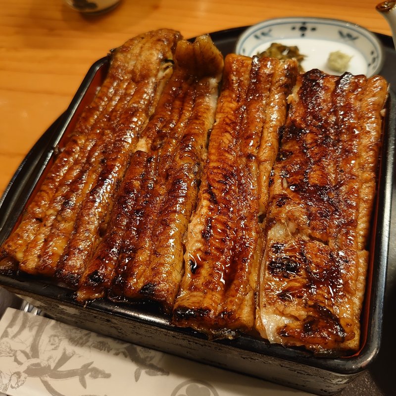 特上うな重御膳＋大盛り(高橋屋 )