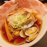 あさりらーめん(くそオヤジ最後のひとふり)