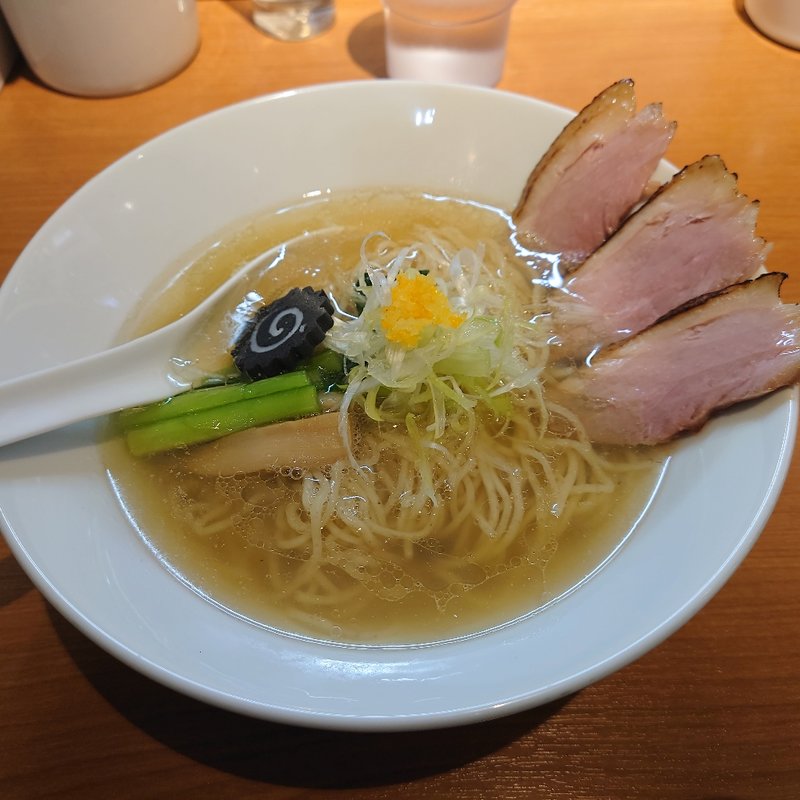 鴨塩ラーメンセット(麺屋上々)