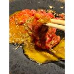 特選和牛霜降りユッケ(焼肉bue)