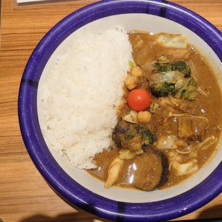 ビーフ＋野菜カリー(エチオピアカリーキッチン 御茶ノ水ソラシティ店)
