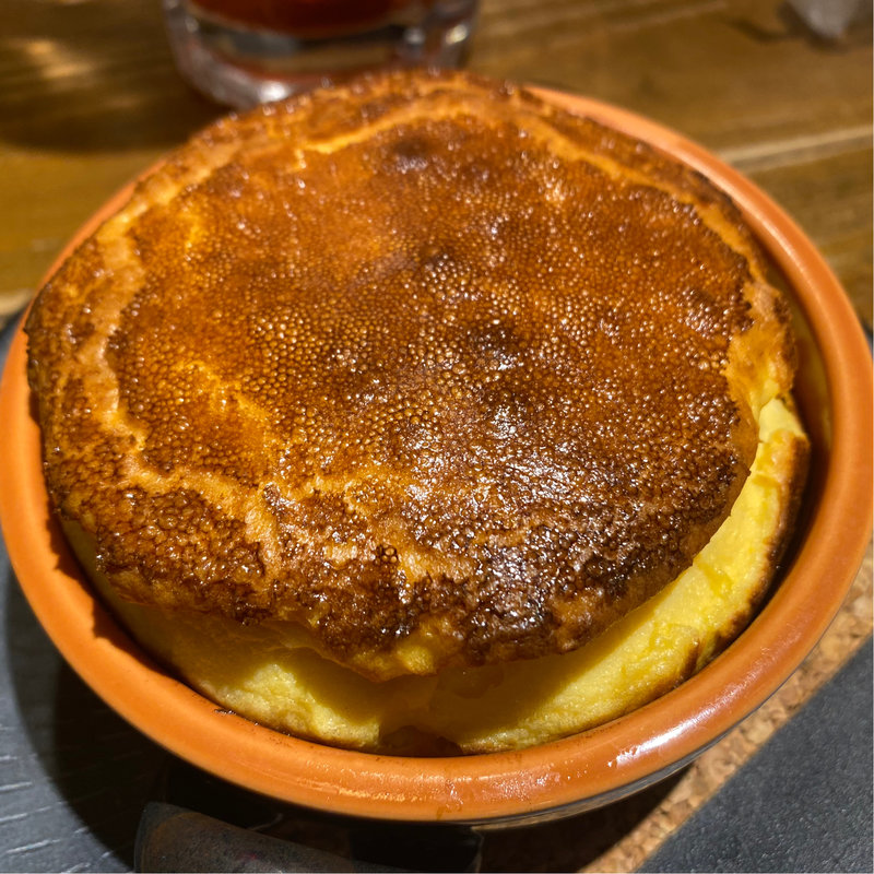 北海道バタースフレオムレツ(塚田農場　北海道　十勝　新得町)