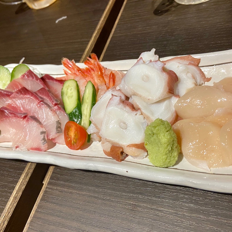 刺し盛り(博多食べ飲み放題居酒屋 気分上々)