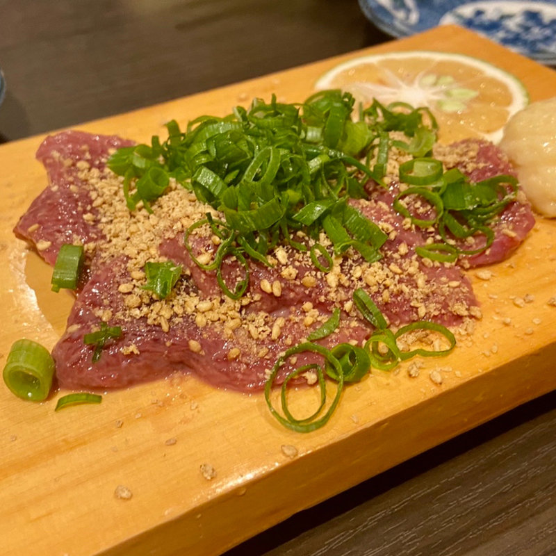 レバ刺し(博多食べ飲み放題居酒屋 気分上々)
