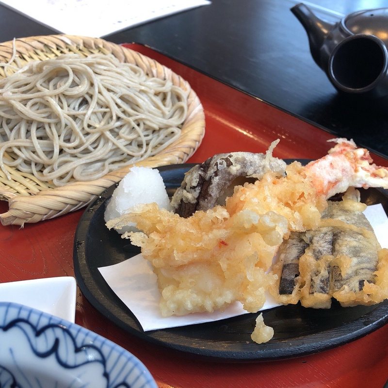 天ざる(千花庵 鎌倉店)