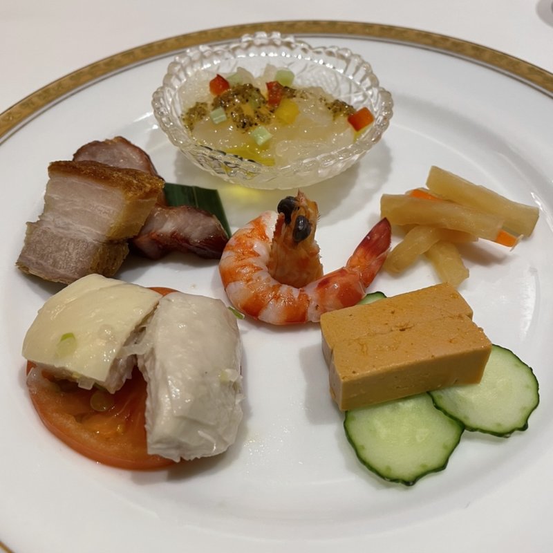 前菜盛合わせ(中国料理　桃花林 （トウカリン）)