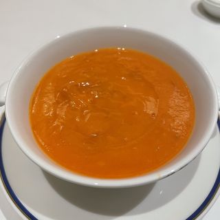 蟹の卵入りふかひれスープ(中国料理　桃花林 （トウカリン）)