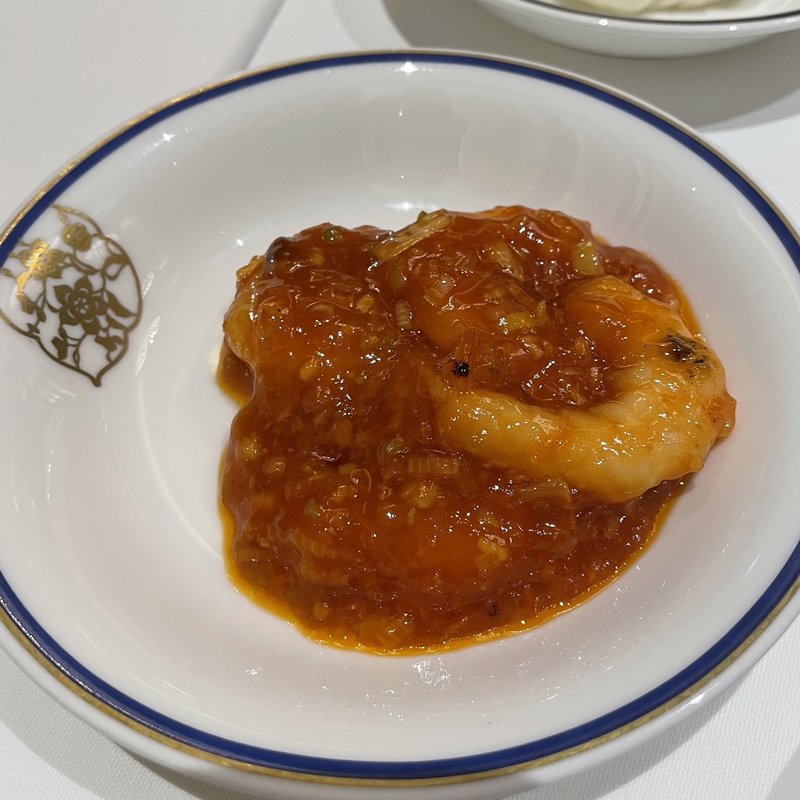 海老のチリソース煮(中国料理　桃花林 （トウカリン）)