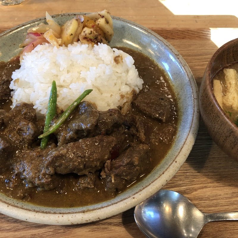 鹿肉のスパイスカレー(ムスムス （MUSMUS）)