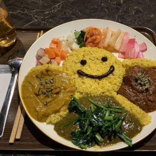 トリプルカレー(まな愛カレー)
