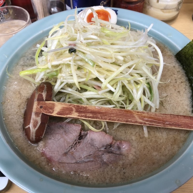 ネギラーメン 醤油 大(ラーメン青木亭 越谷西口駅前店)