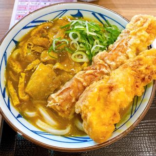 カレーうどん(丸亀製麺三宮)