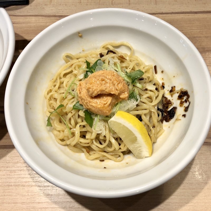 韓国風明太子クリーム和え玉(麺屋彩音(sign))