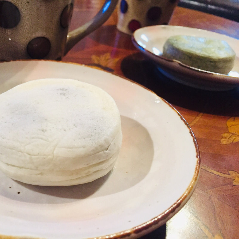 薄皮饅頭 芋あん 抹茶あん(饅頭本舗 なかや)