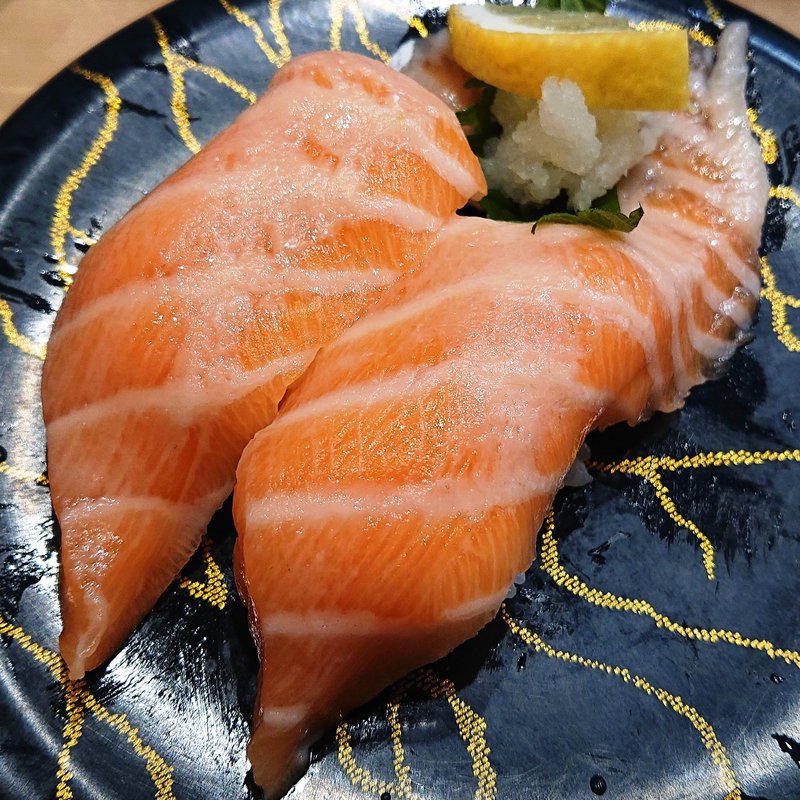 オーロラサーモントロ(大起水産 回転寿司 ホワイティうめだ店 )