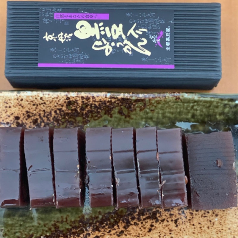 京・丹波 黒豆入りようかん(道の駅 京丹波 味夢の里)