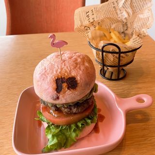 アボガドバーガー(J's Cranberry Burger&CAFE ジェイズクランベリーバーガーアンドカフェ)
