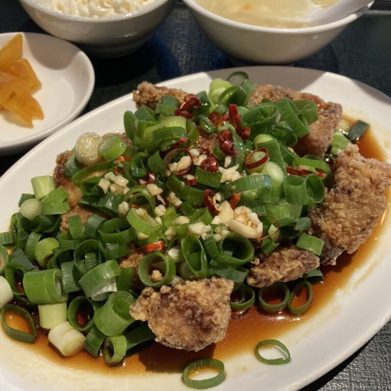 蘭亭特製酢豚定食(蘭亭 上本町店)