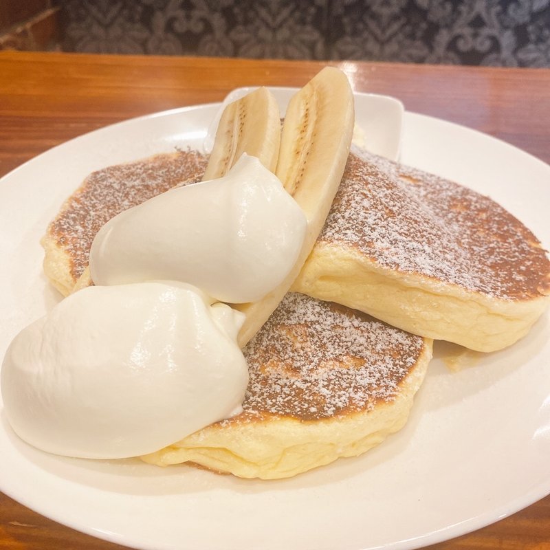 ふわふわリコッタパンケーキ(珈琲亭ちろる)