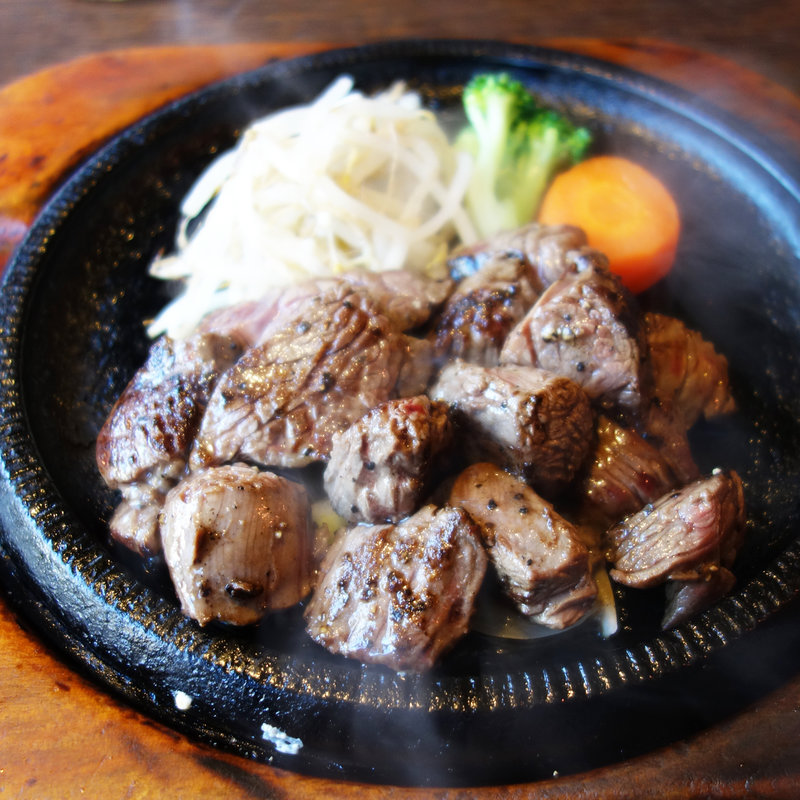 ステーキランチ8オンス(約226g)(ステーキの店テキサス)