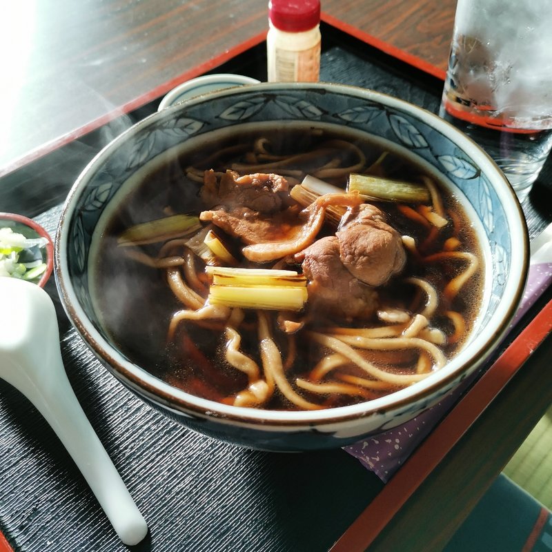 鴨南蛮そば(えべおつ温泉別館　蕎麦処みたて )