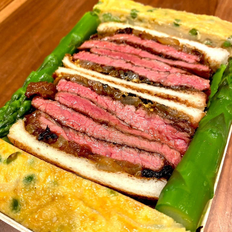 特製ステーキサンド(The Burn)