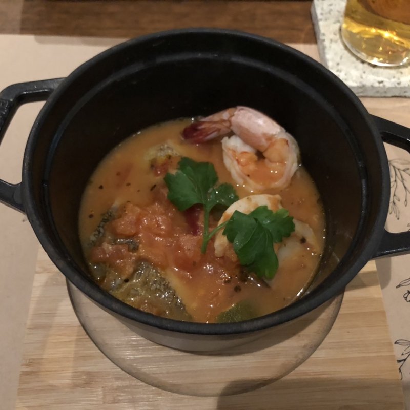 シーフード トマトソテー(ギャラリーカフェ カンタン)