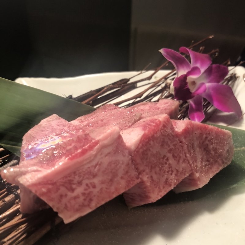 和牛ヘレ(厚切りネギ包みタンのお店 しまちゃん)