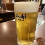 生ビール(はかたきねやうどん原田店)