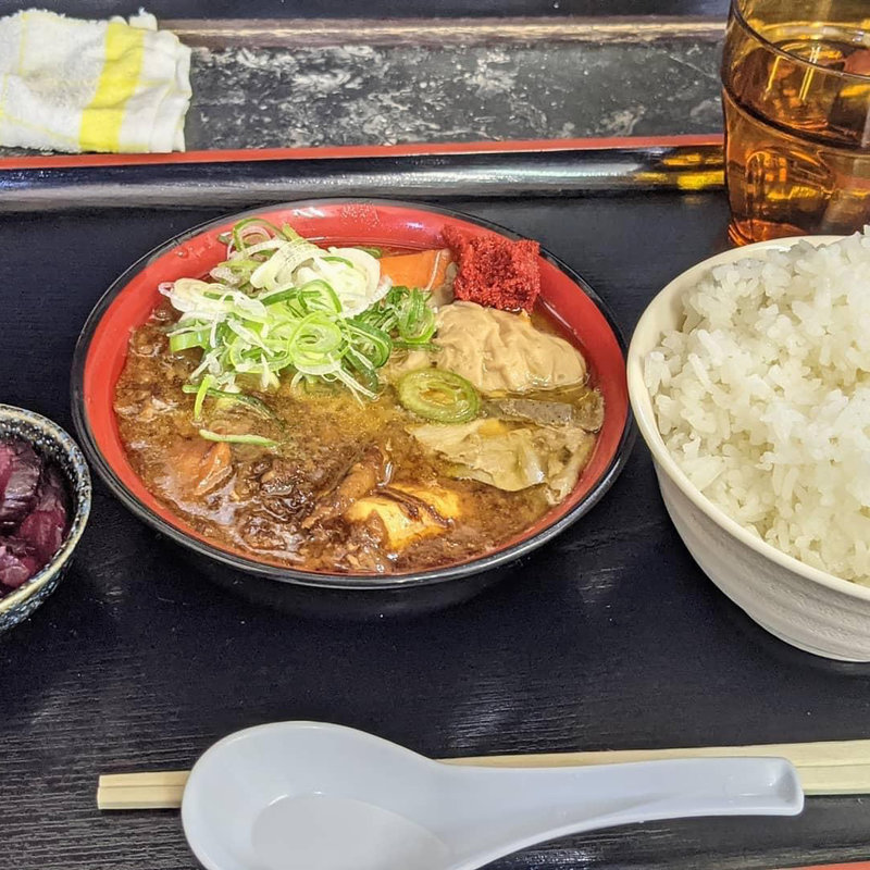 合い盛 めし並(髙津のもつ煮込み専門店 タイガーワン)