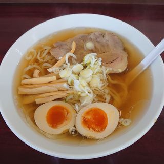 らーめん＋味玉(麺屋まる吉)
