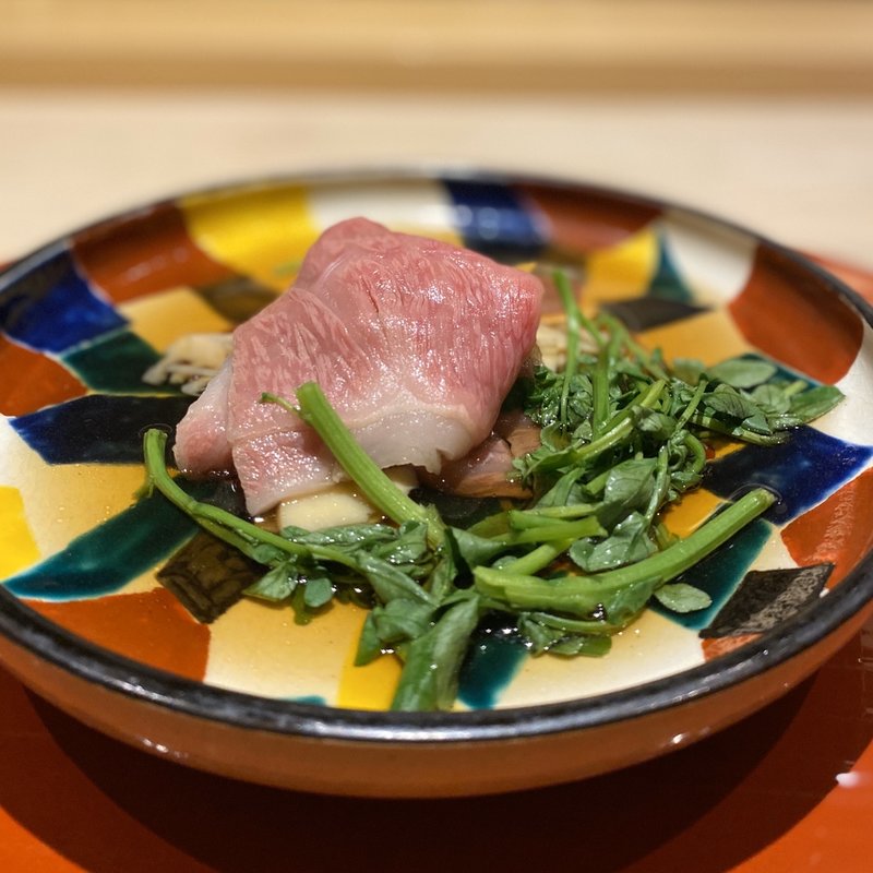 神戸牛サーロインのしゃぶしゃぶ(肉屋 雪月花 NAGOYA)