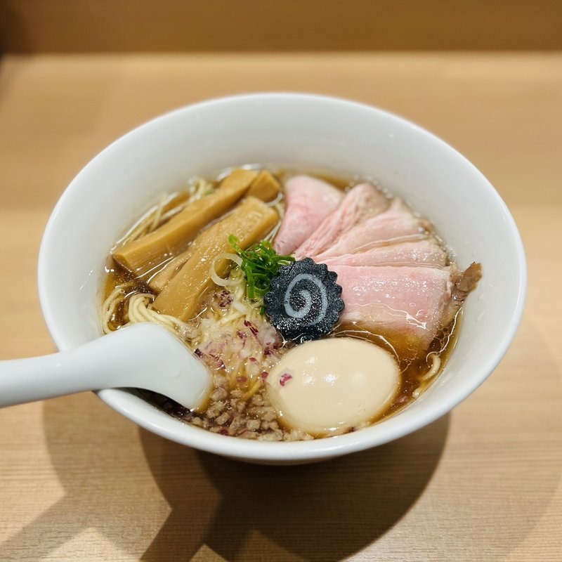 特製のどぐろそば(らぁ麺 はやし田 武蔵小杉店)