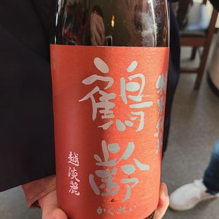 青木酒造「鶴齢 特別純米 越淡麗」(希紡庵)