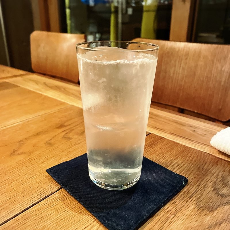 定番レモンサワー(蕎麦屋 山都)