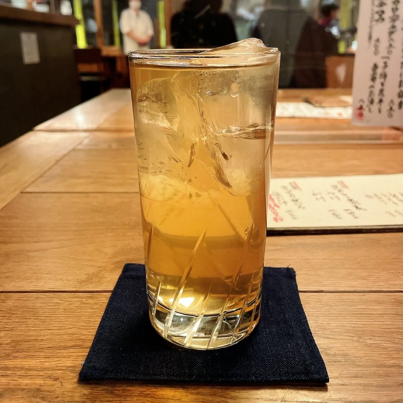 そば茶割り（冷）(蕎麦屋 山都)