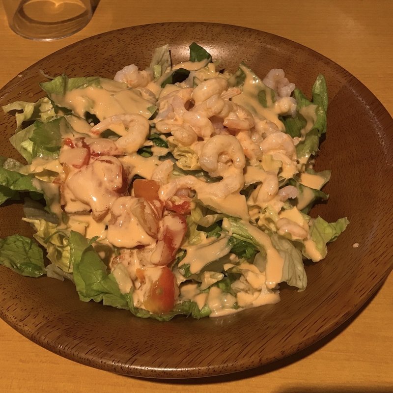 小エビのサラダ(サイゼリヤ 台場フロンティアビル店)