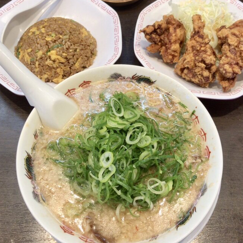 がっつりB定食（こってり変更）(来来亭 一宮開明店)