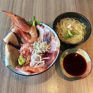 特上海鮮丼セット(らーめん専門店 拉ノ刻)