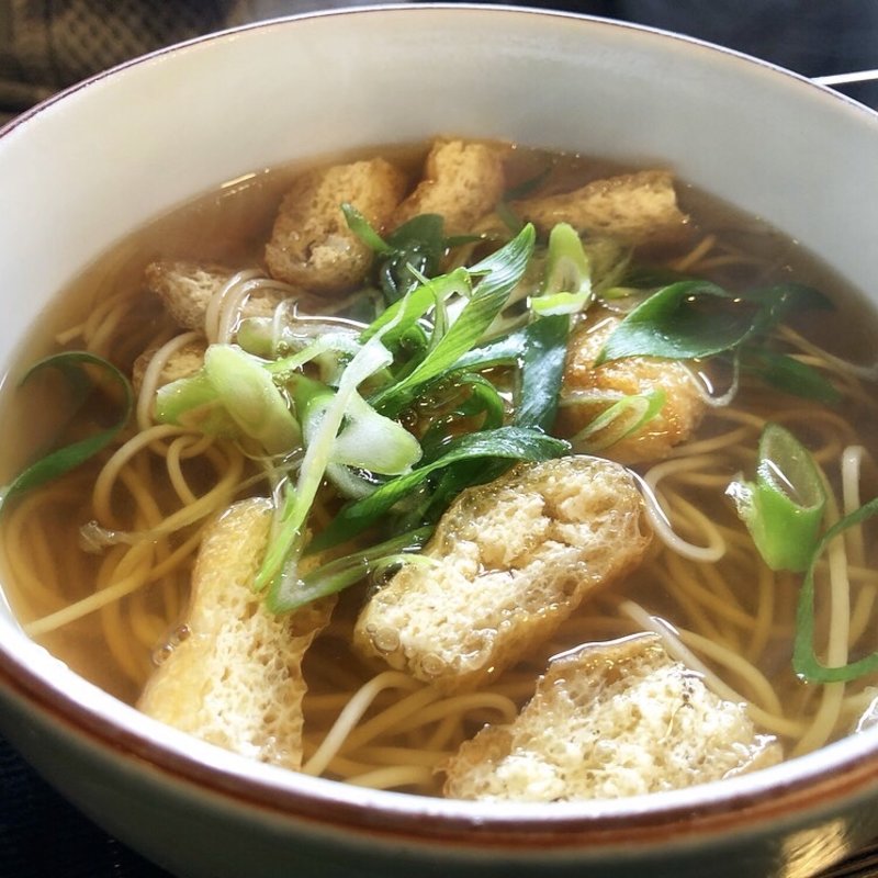 たぬきそば(京都 団楽 （だんらく）)