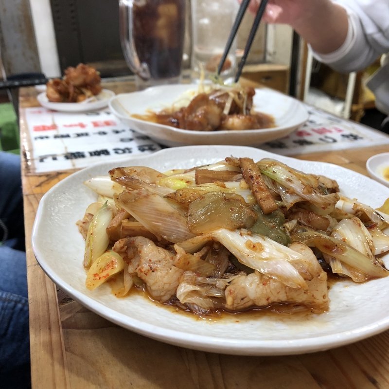 メンマザーサイ入りネギ炒め(三陽 （さんよう）)