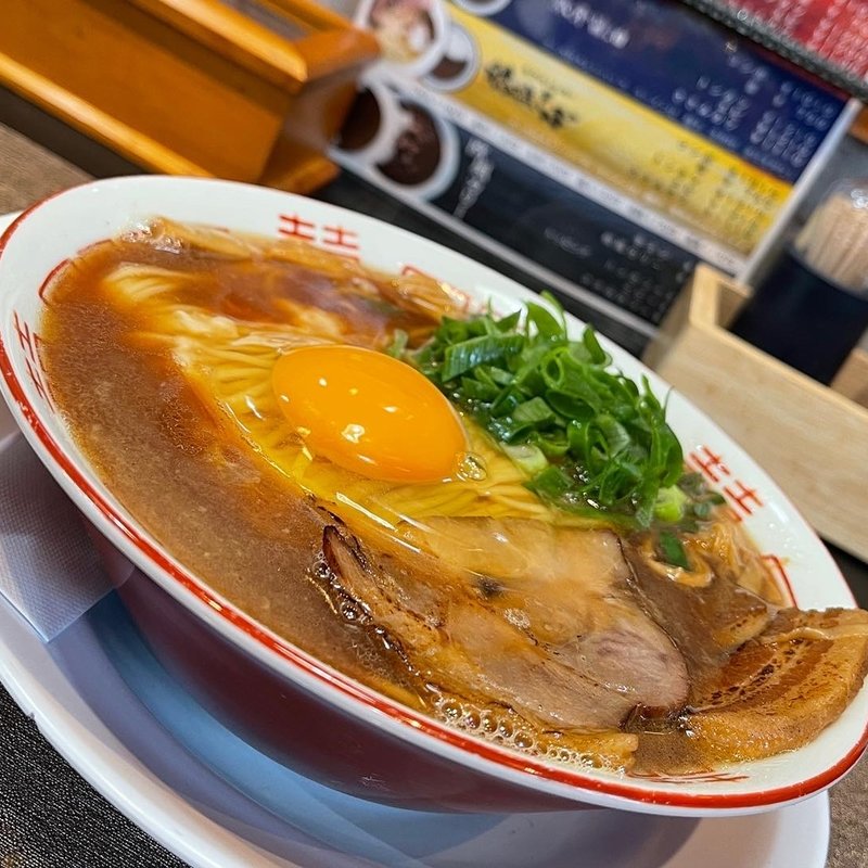 熟成豚骨醤油　並(「支那そば」 灯が花 幸奴)