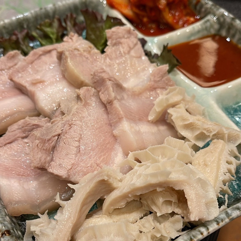 蒸し豚セット(すもも )