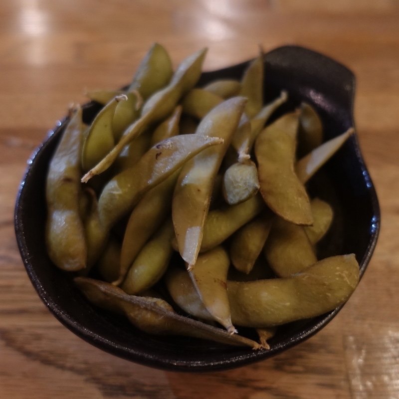 枝豆の燻製( 燻製と地ビール 和知)