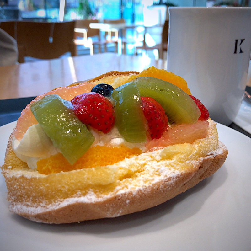 オムパフェセット(洋菓子 きのとや 大通公園店)