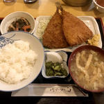 アジフライ定食(まこと )