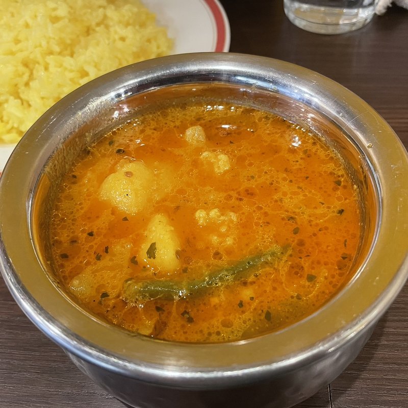 野菜カレーセット(ザ・タンドール 神田店)