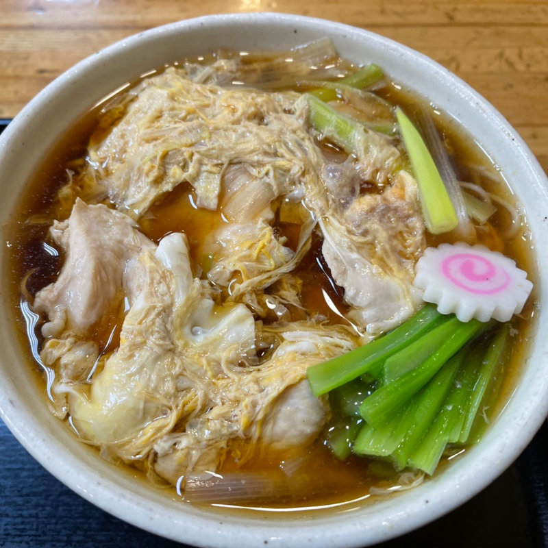 親子南蛮そば(きそば 柏屋 （かしわや）)