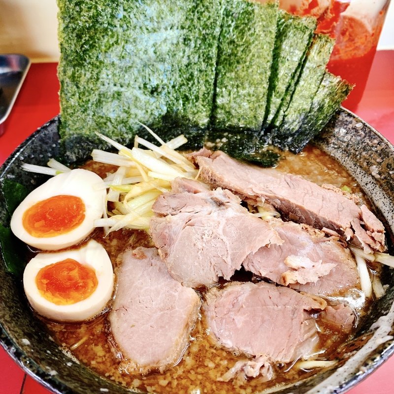 和風ネギチャーシューラーメン+海苔+味玉(ラーメンショップ 牛久結束店 )